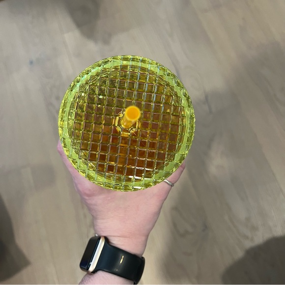 Starbucks 2022 Lemon Prism Pink Gradient Ombre Summer Venti Tumbler 24 oz. - Picture 3 of 5